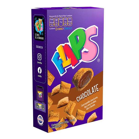 FLIPS CHOCOLATE CAJA 220G X 24
