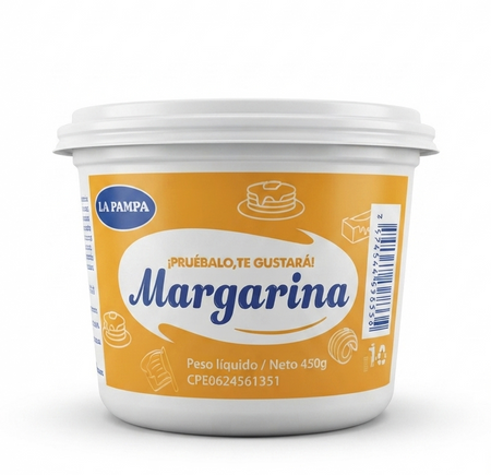 LA PAMPA MARGARINA 450G X 12
