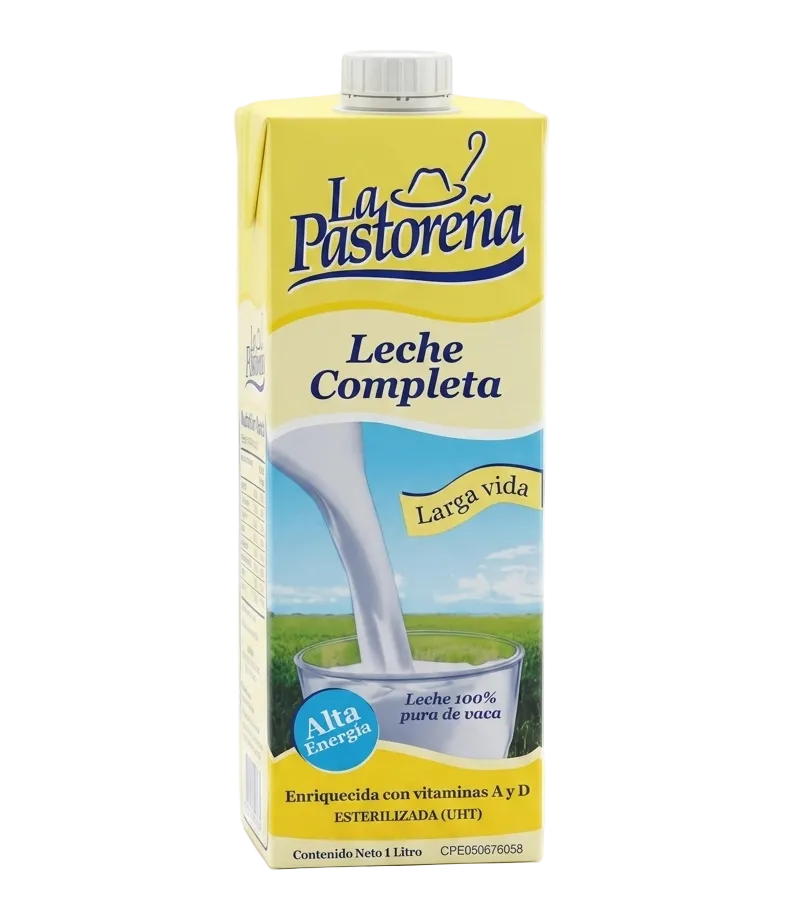 LA PASTOREÑA LECHE COMPLETA 1L X 12