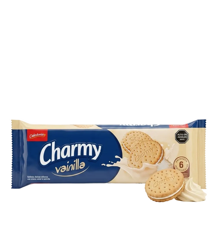 CHARMY GALLETAS VAINILLA 192G X 24
