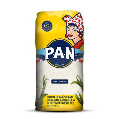 PAN HARINA MAIZ 1KG X 20