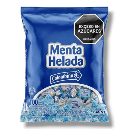 MENTA HELADA CARAMELOS (100U) X 1