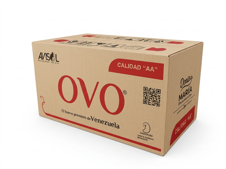 OVO CAJA HUEVOS GRANDES X 1