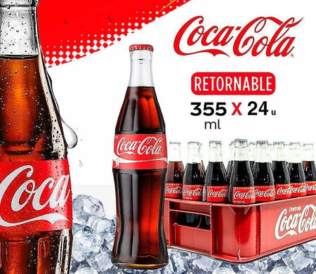 GAVERA COCACOLA BOTELLA RET 355ML X 24