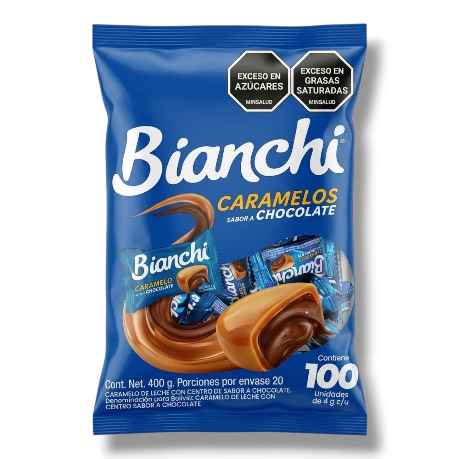 BIANCHI CARAMELOS CHOCOLATE (100U) X 1