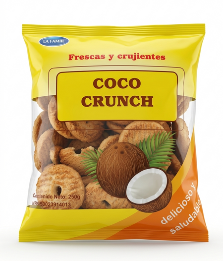 COCO CRUNCH GALLETAS 250G X 40