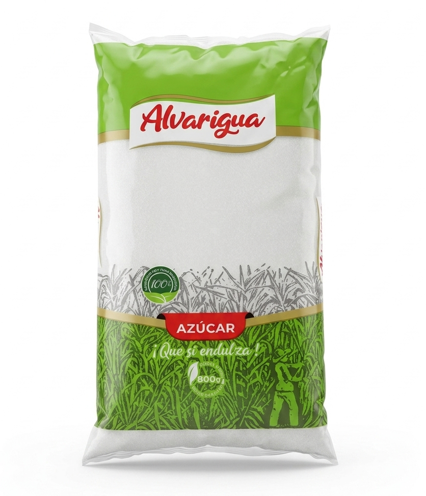 ALVARIGUA AZUCAR 800G X 20