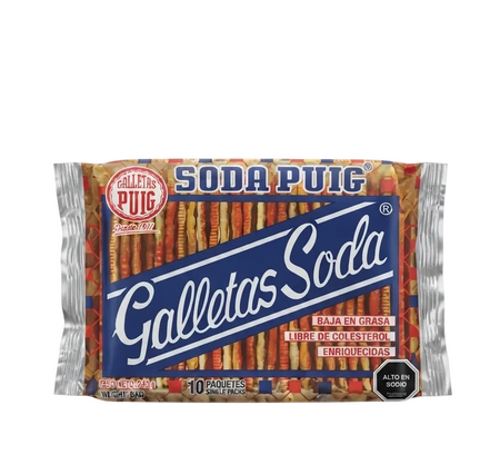 PUIG GALLETA DE SODA 240G X 24