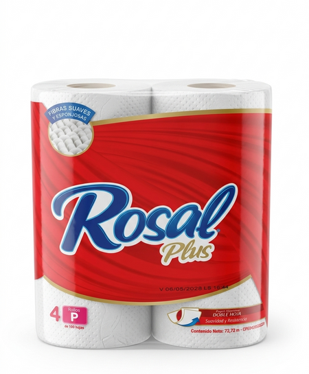 ROSAL PAPEL HIGIENICO 180H 4R X 12