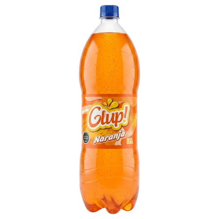 GLUP REFRESCO NARANJA 2L X 6