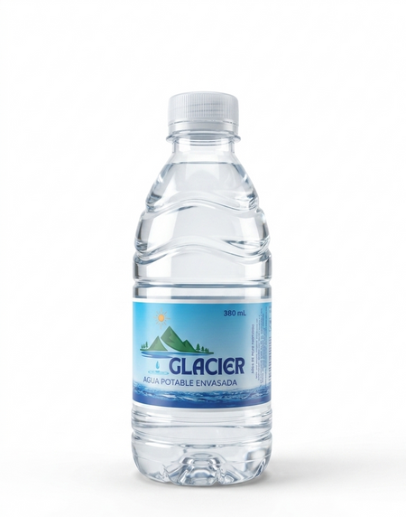 GLACIER AGUA 380ML X 24
