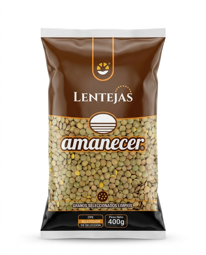 AMANECER LENTEJAS 400G X 20