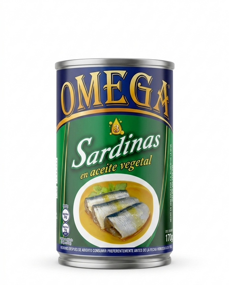 OMEGA SARDINA ACEITE 170G X 24