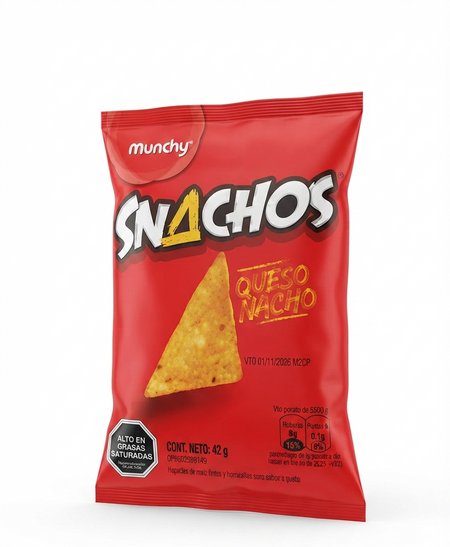 SNACHOS 42G X 12