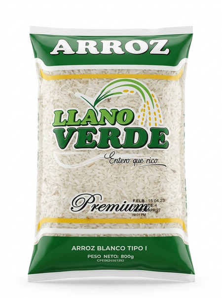 LLANO VERDE ARROZ 800G X 24