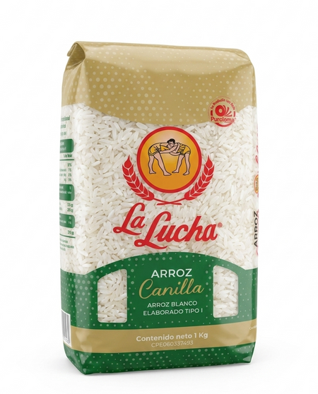 LA LUCHA ARROZ 1KG X 24