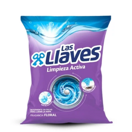 LAS LLAVES DET EN POLVO (FLORAL) 400G X 16
