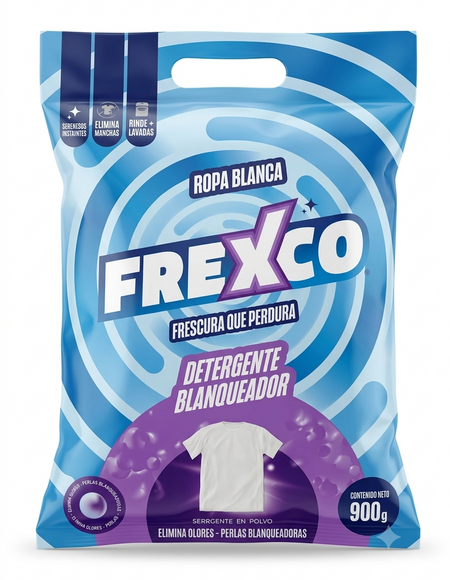 FREXCO DET EN POLVO (BLANQUEADOR) 900G X 12