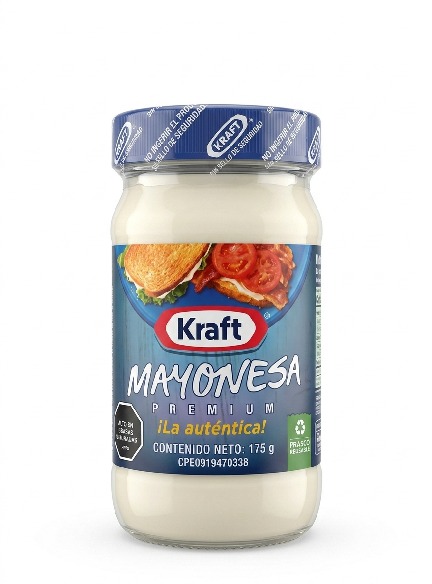 KRAFT MAYONESA 175G X 24