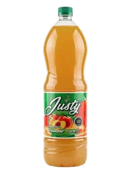 JUSTY JUGO DURAZNO 1L X 12
