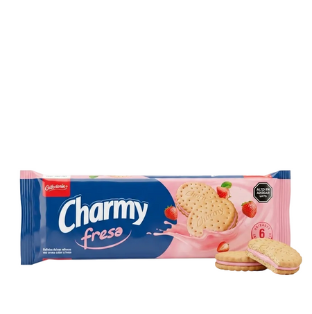 CHARMY GALLETAS FRESA 192G X 24