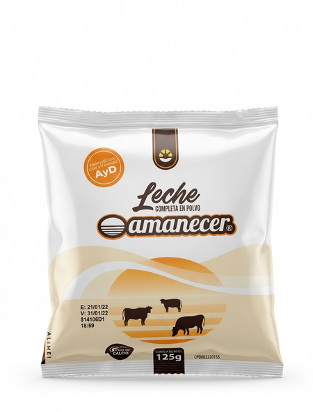 AMANECER LECHE COMPLETA 125G X 24