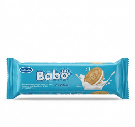 BABO GALLETAS VAINILLA 85G X 48