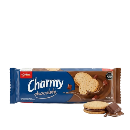 CHARMY GALLETAS CHOCOLATE 192G X 24