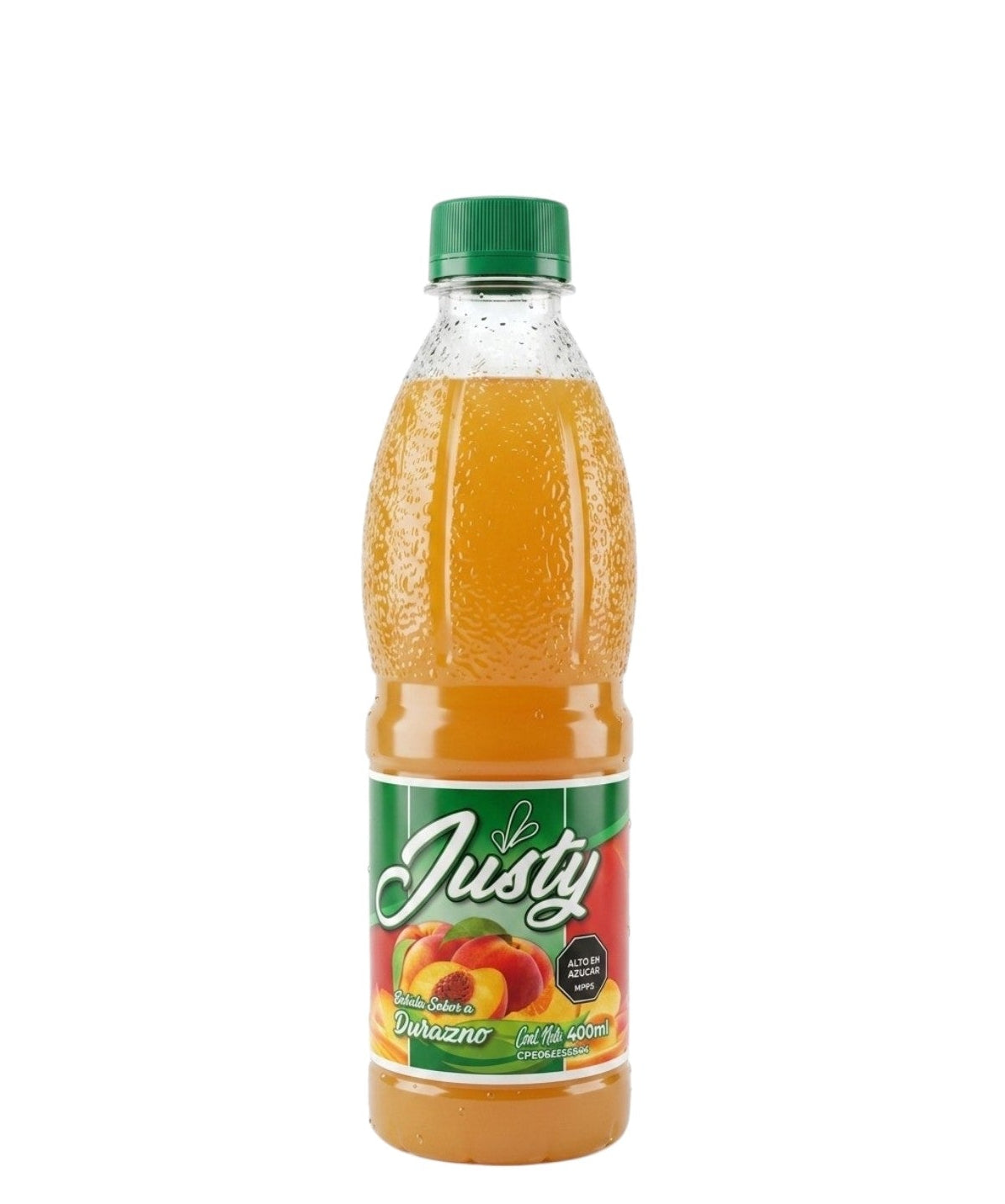 JUSTY JUGO DURAZNO 400ML X 15