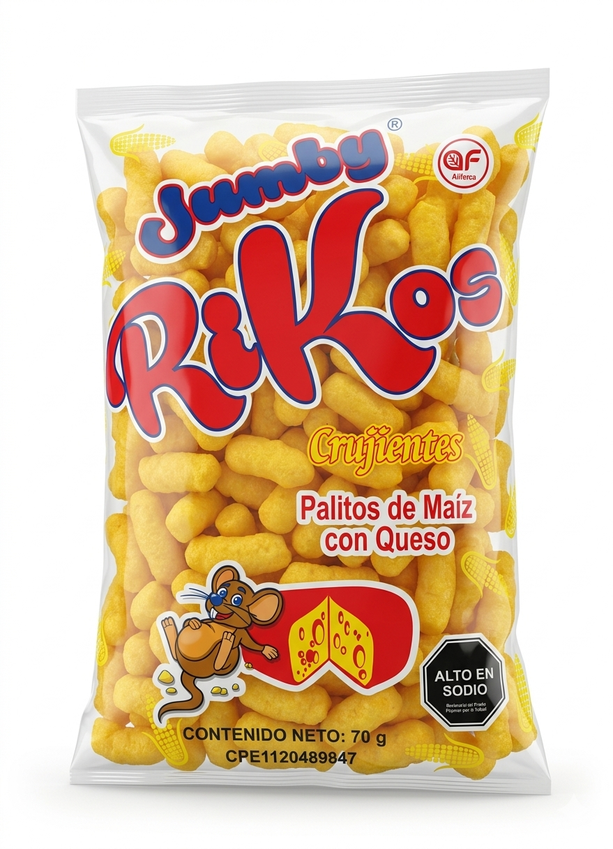 RIKOS PEPITOS 70G X 18