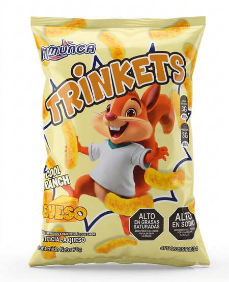 TRINKETS PEPITO 70G X 18