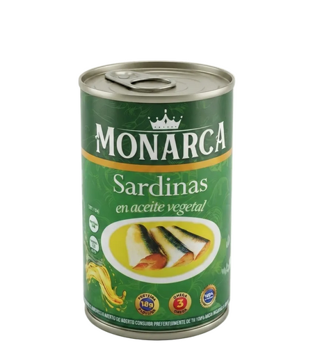 MONARCA SARDINA ACEITE 170G X 24