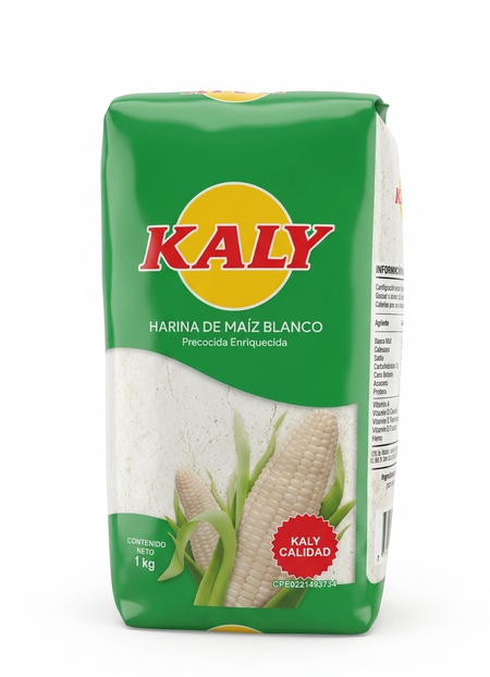 KALY HARINA DE MAIZ 1KG X 20