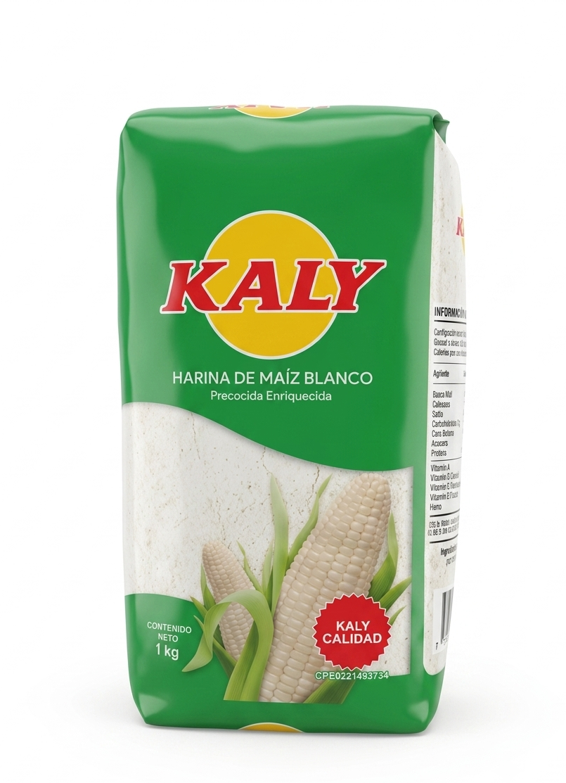 KALY HARINA DE MAIZ 1KG X 20