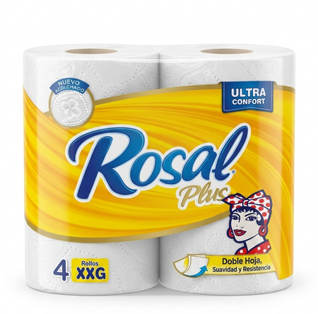 ROSAL PAPEL HIGIENICO 500H 4R X 12
