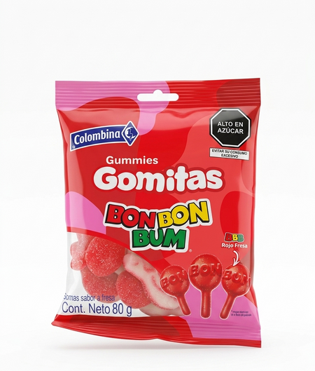 BON BON BUM GOMITAS 80G X 24