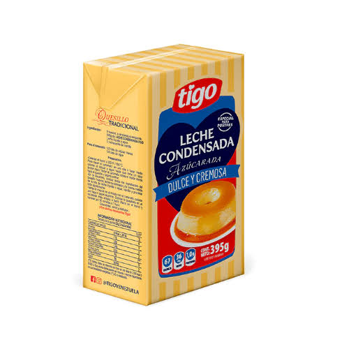 TIGO LECHE CONDENSADA 395G X 27