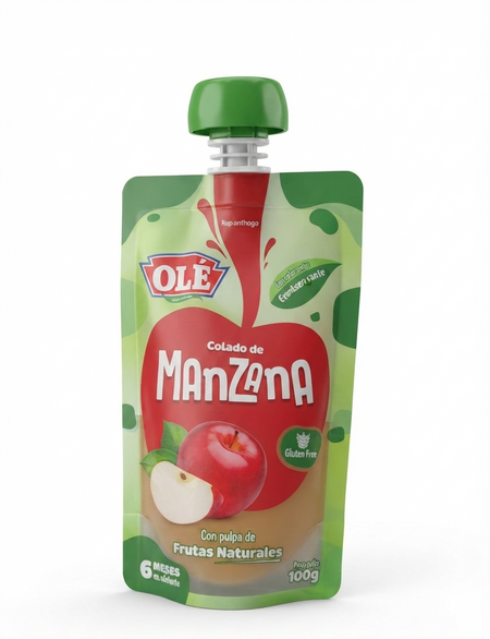 OLE COMPOTA MANZANA 100G X 24