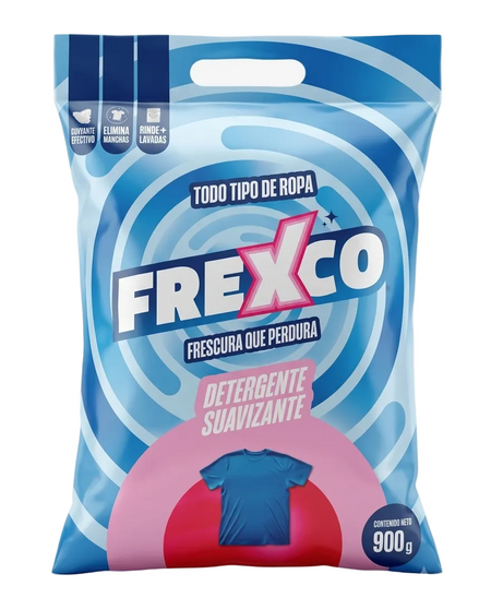 FREXCO DET EN POLVO (SUAVIZANTE) 900G X 12