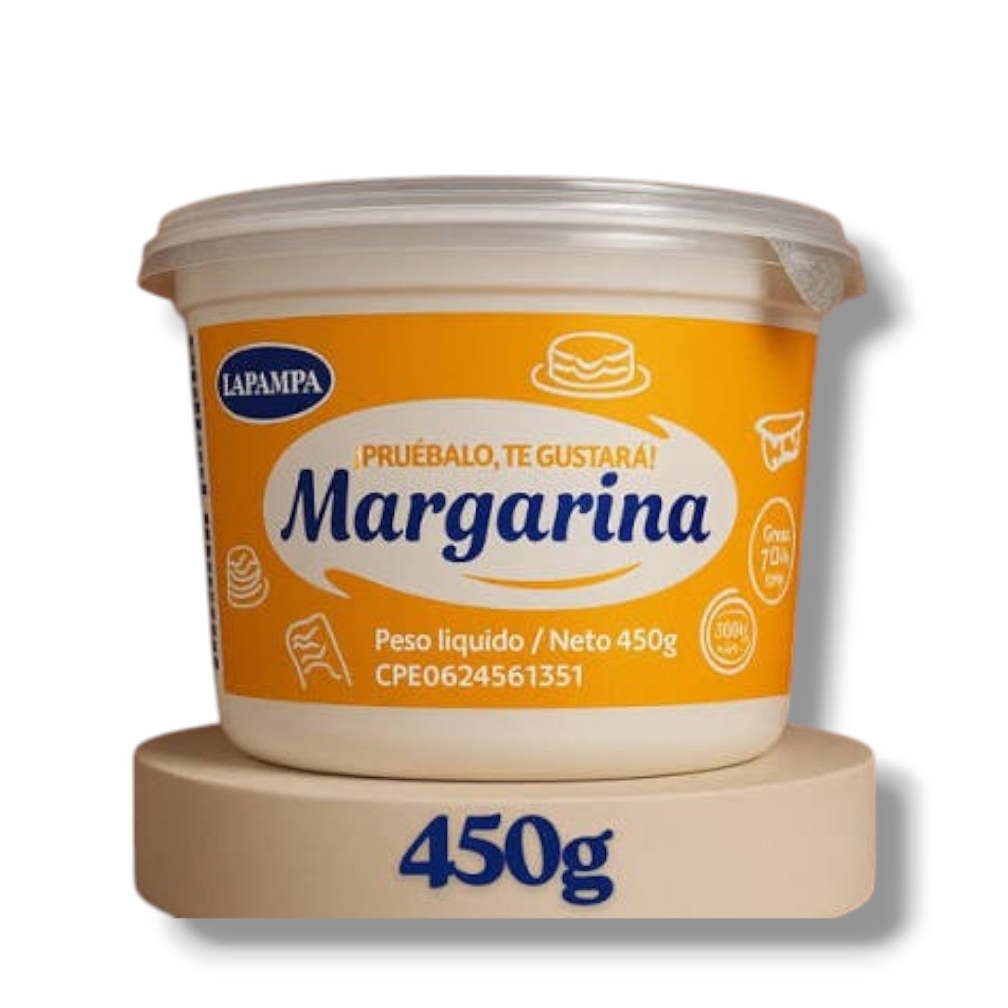 LA PAMPA MARGARINA 450G X 12