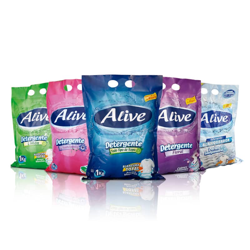 ALIVE DETERGENTE EN POLVO 500G X 24
