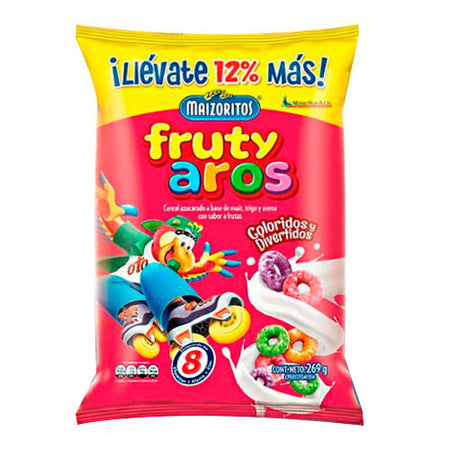 MAIZORITOS FRUTY AROS 240G X 12