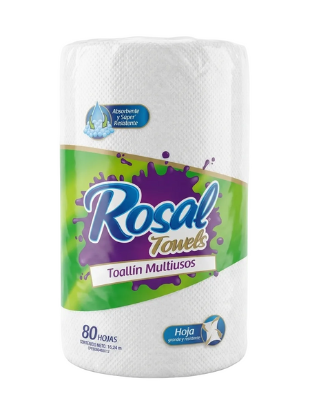 ROSAL TOALLIN MULTIUSO 80H X 20