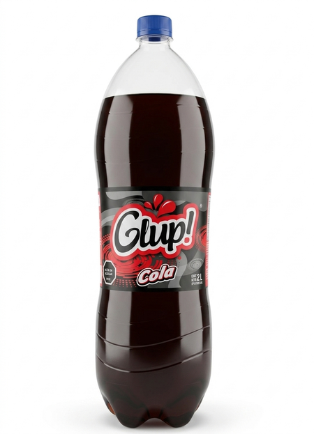 GLUP REFRESCO NEGRO 2L X 6