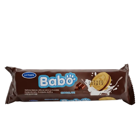 BABO GALLETAS CHOCOLATE 85G X 48