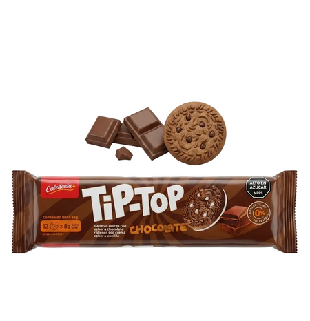 TIPTOP GALLETAS (CHOCOLATE) 96G X 48
