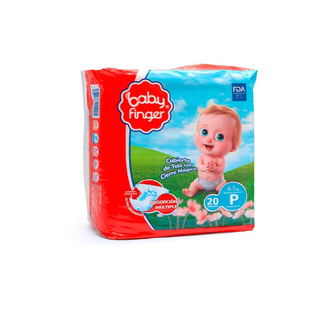 BABY FINGER PAÑAL P (20U) X 12