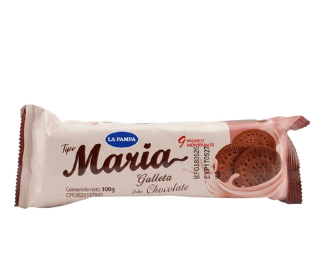 LA PAMPA MARIA CHOCOLATE 100G X 12