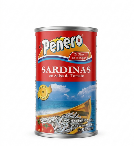 EL PEÑERO SARDINA TOMATE 170G X 24